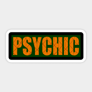 PSYCHIC Vest Patch Sticker